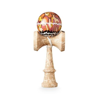 KROM KENDAMA "PLASTICITY NAKED APEX" • juguete de habilidad de madera