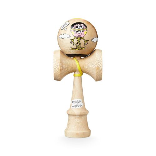 KROM KENDAMA "ZOGGY N' MOGGY CRAZY DREAM" • wooden skill toy