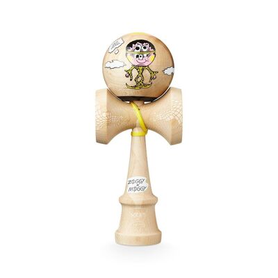 KROM KENDAMA "ZOGGY N' MOGGY CRAZY DREAM" • juguete de habilidad de madera