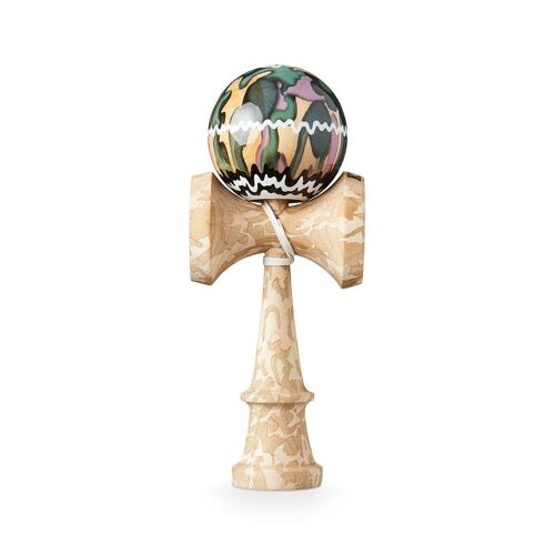 KROM KENDAMA "NAKED PLASTICITY UMBRA" • wooden skill toy
