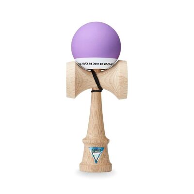 Kendama KROM "POP RUBBER LAVENDER" • juguete de habilidad de madera
