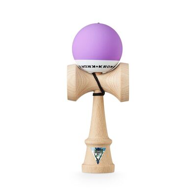 KROM KENDAMA "POP RUBBER LAVENDER" • wooden skill toy