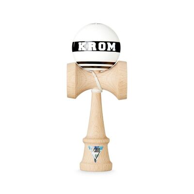KROM KENDAMA "STROGO WHITE" • wooden skill toy