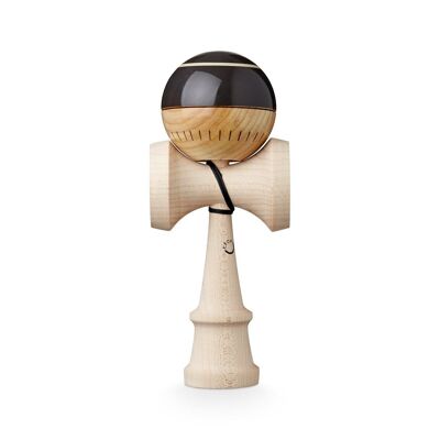 KROM KENDAMA "GAS CHARCOAL" • wooden skill toy