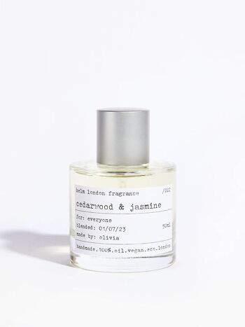 Parfum Bois de Cèdre et Jasmin - 50 ml 1