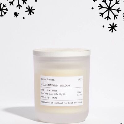 Christmas Spice Luxury Candle - Limited Edition
