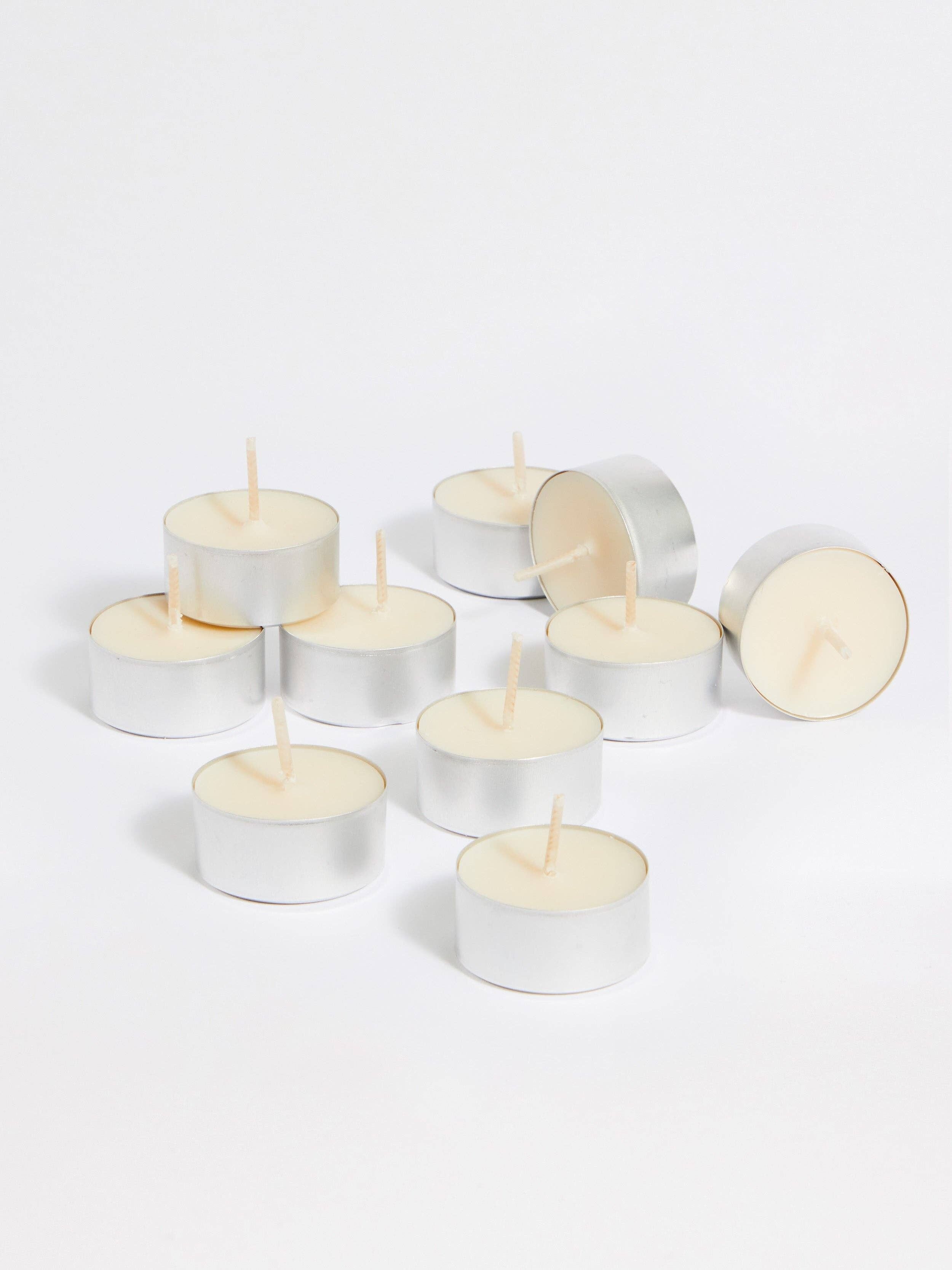 Cocoa Butter Tealights - Set Of 10