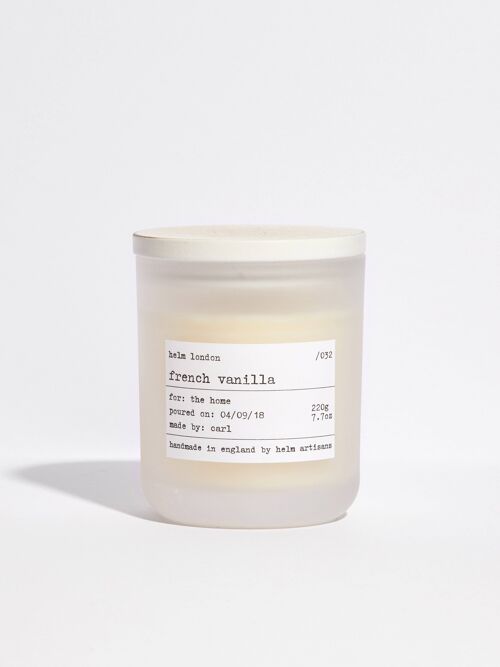 French Vanilla Luxury Candle