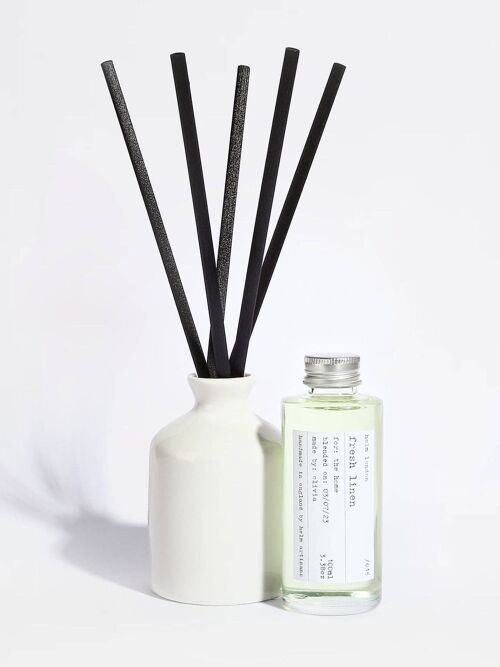 Fresh Linen Ceramic Reed Diffuser - 100ml