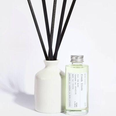 Diffuseur de Parfum en Céramique Lin Frais - 100 ml