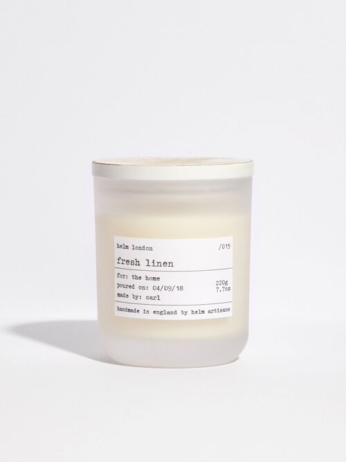 Fresh Linen Luxury Candle