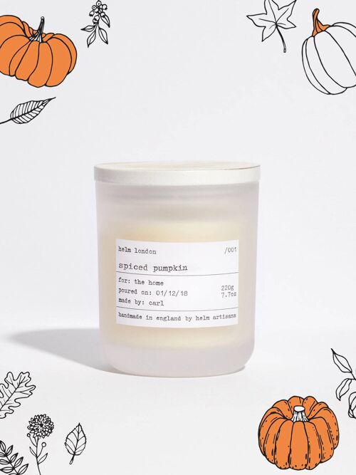 Pumpkin Spice Luxury Candle - Limited Edition