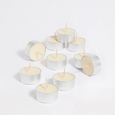 Bougies chauffe-plat au romarin - lot de 10