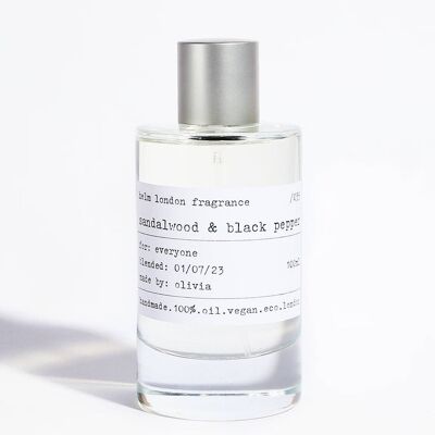 Parfum Bois de Santal et Poivre Noir - 100 ml