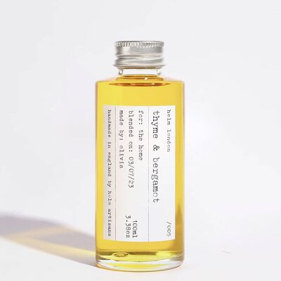 Diffuseur de parfum Thym & Bergamote - Recharge 100 ml