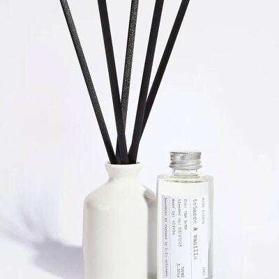 Tabak- und Vanille-Keramik-Red-Diffusor – 100 ml