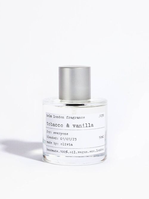Tobacco & Vanilla Fragrance - 50ml