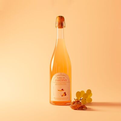 Sparkling alcohol-free White Grape & Nuts - 75 cL - ORGANIC and low in sugar
