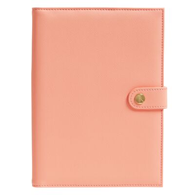 A5 leather notebook holder luxury