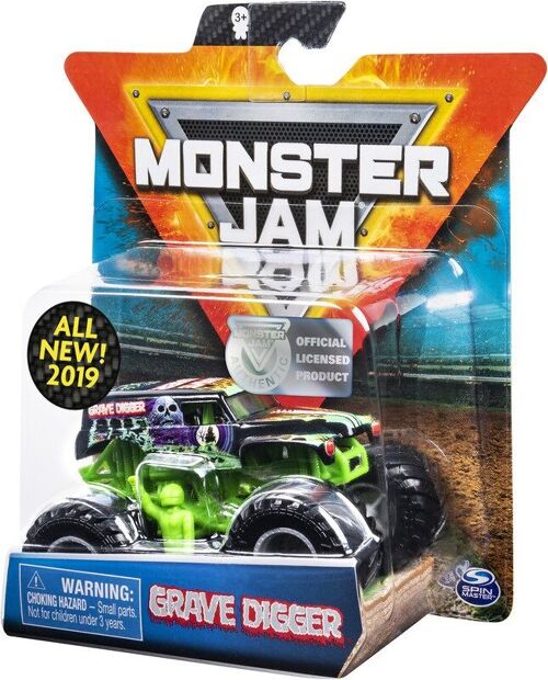 1 Véhicule Monster Jam 1/64ème - Modèle choisi aléatoirement