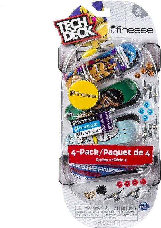 SPIN MASTER – 4-Finger-Skate-Tech-Deck