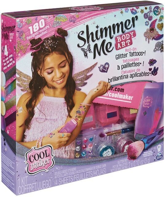 SPIN MASTER - Cool Maker Shimmer Me Body Art