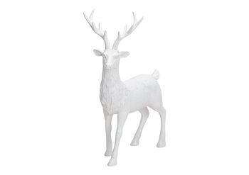 Cerf blanc en poly