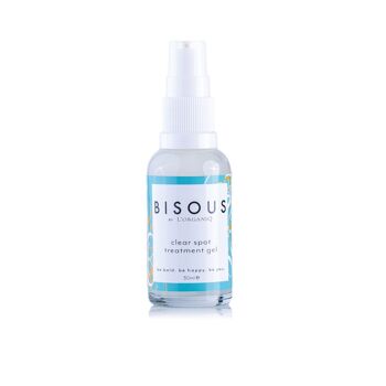 BISOUS by L'ORGANIQ Clear Spot Treatment Gel - 30 ml - Soin naturel pour adolescents 3