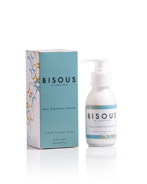 BISOUS by L'ORGANIQ Clear and Balance Cleanser - 100ml - Natural Teen Skincare