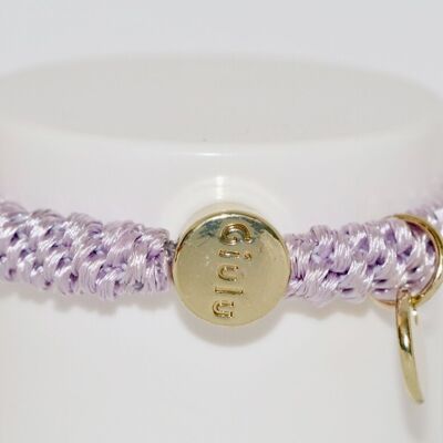 Hair tie in pastel purple