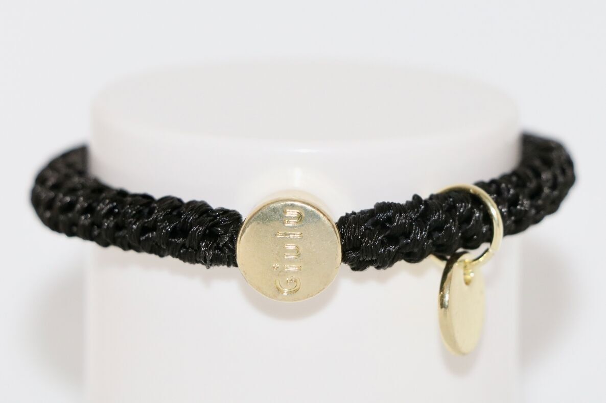 Elastico per capelli in nero