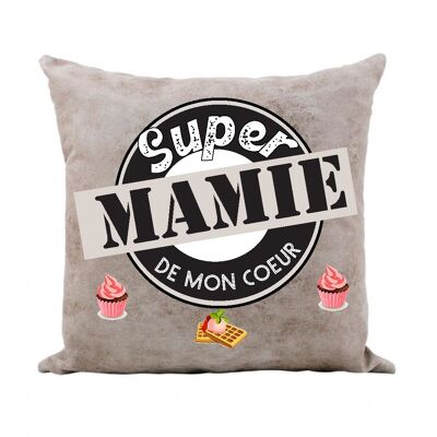 “Super Granny” cushion