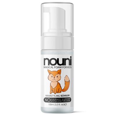 Mousse coiffante pour enfants sans parabènes, sulfates, colorants ni silicones | 100 ml