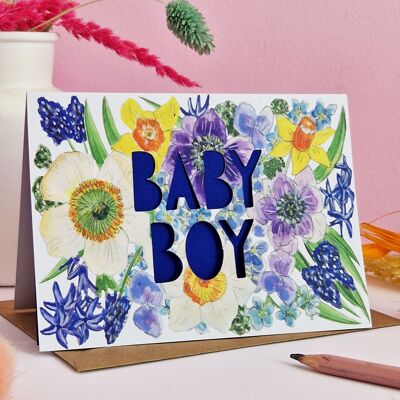 Baby Boy Card