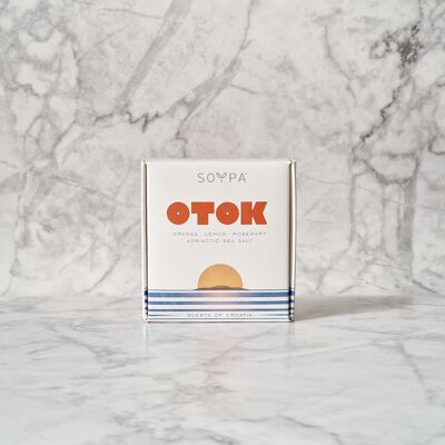 Sapone fatto a mano Otok I Arancio, Limone, Rosmarino