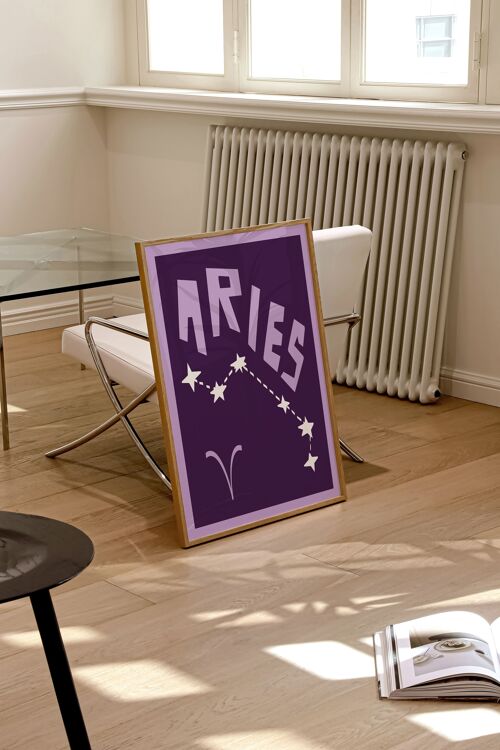 Aries Art Print / Horoscope Gift