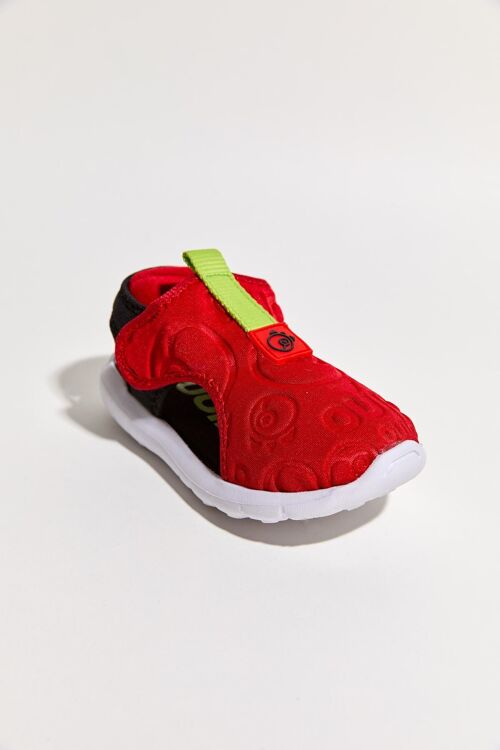 Shell Kolay Giyilebilir ‚ocuk Ayakkabİsİ-Red