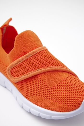 Bimbo Cİrt Cİrtlİ Rahat Giyilebilir ‚ocuk Ayakkabİsİ-Orange 26