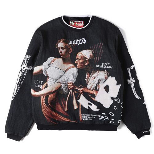 Antihéros/"Judith" Jacquard Crewneck