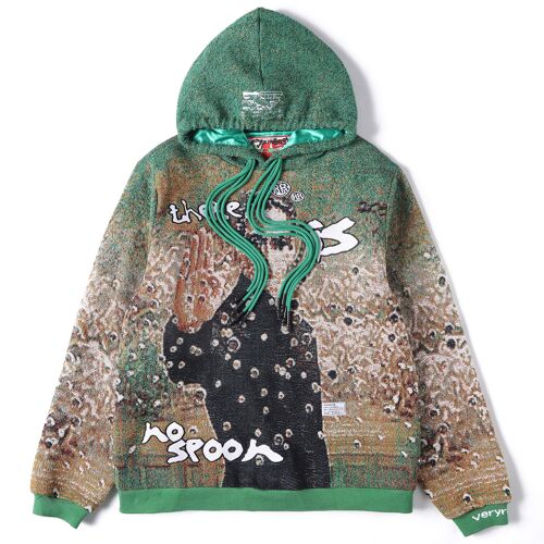 There is No Spoon Jacquard Hoodie