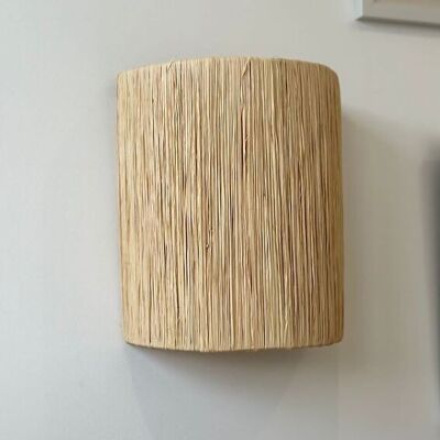 RAFIA WALL LIGHT