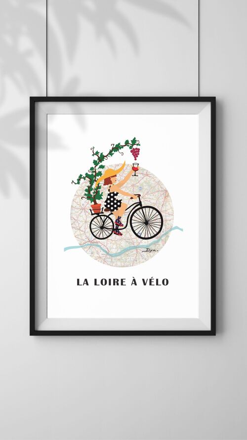 Affiche Loire à Vélo