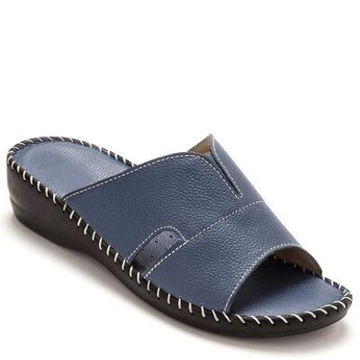 Extra wide leather mules (1005234 - 0001)