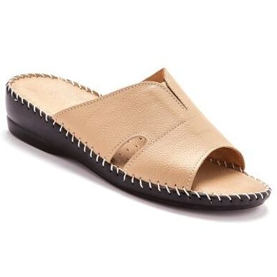 Extra wide leather mules (1005234 - 0032)