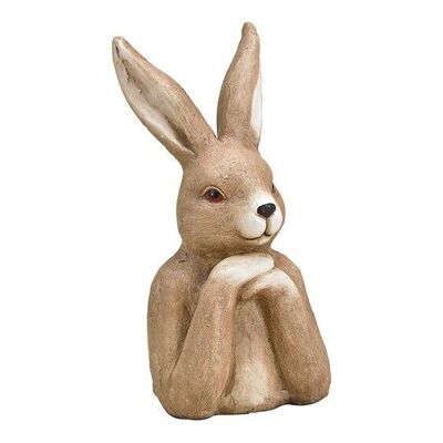 Bunny head made of magnesia brown