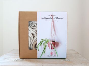 Coffret Créatif DIY - Suspension en macramé 6