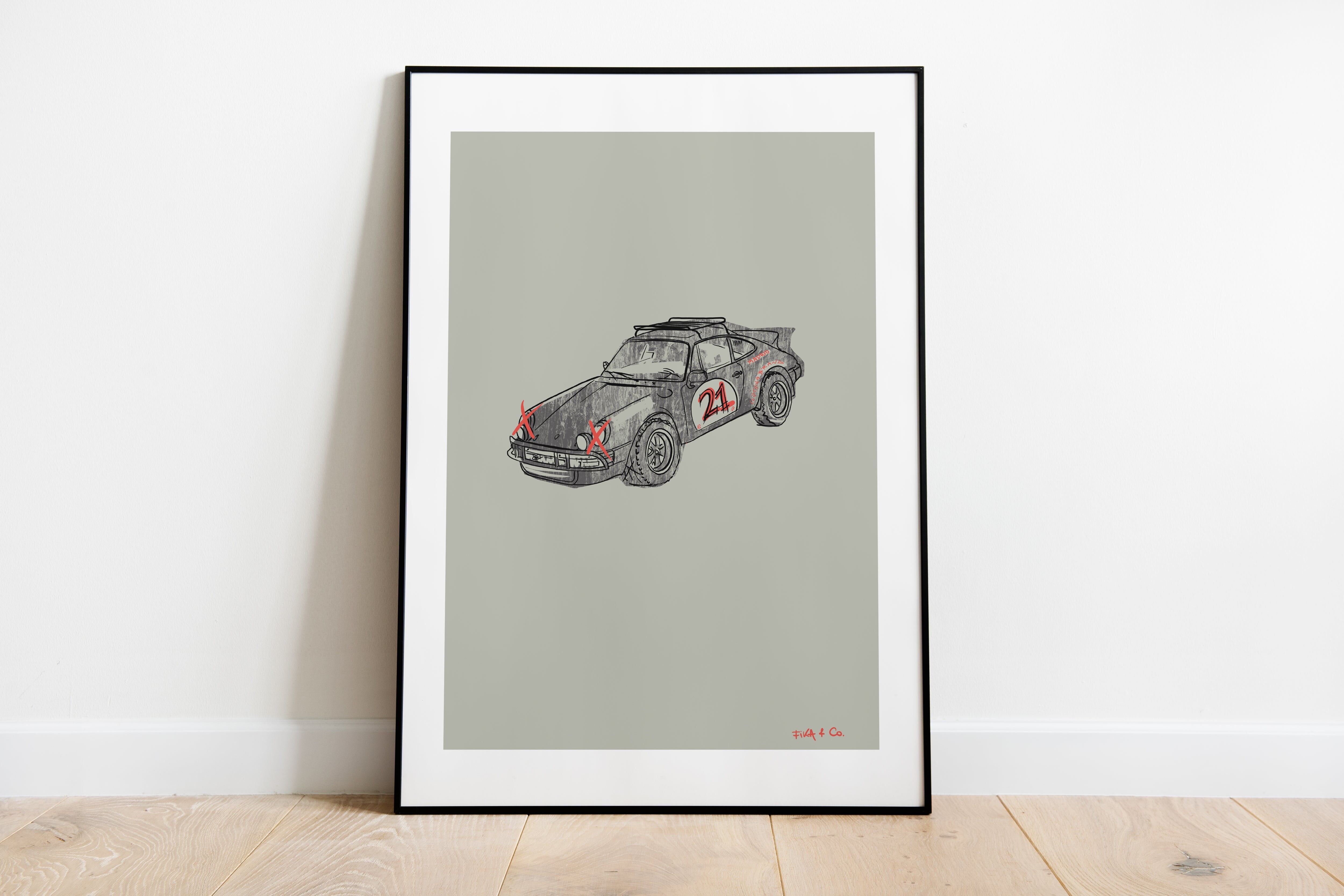 Lámina Slow Down Dream Car