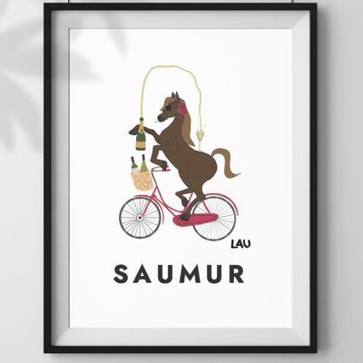 Saumur-Plakat