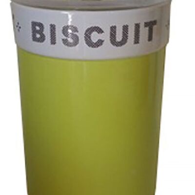 Ceramic biscuit  in green color. Dimension: 13x13x19cm LA-992GR