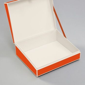 Boîte à documents A4, orange 2